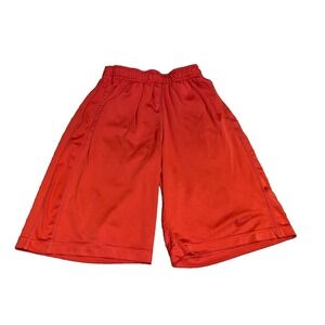 Red Livestrong Nike Shorts‎ Youth Large Basketball Boys